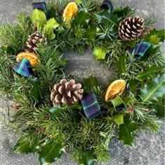 Winter Glen Graveside Wreath 